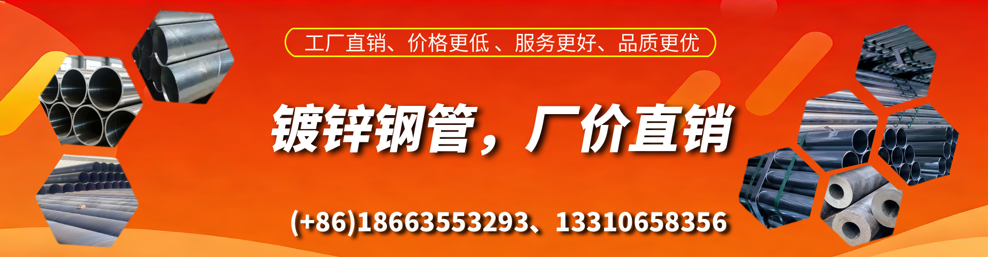 睢县精密镀锌钢管厂家